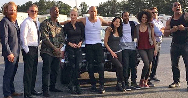 Fast 8, Dwayne Johnson, Cast Fast 8, Dwayne Johnson, Cast
